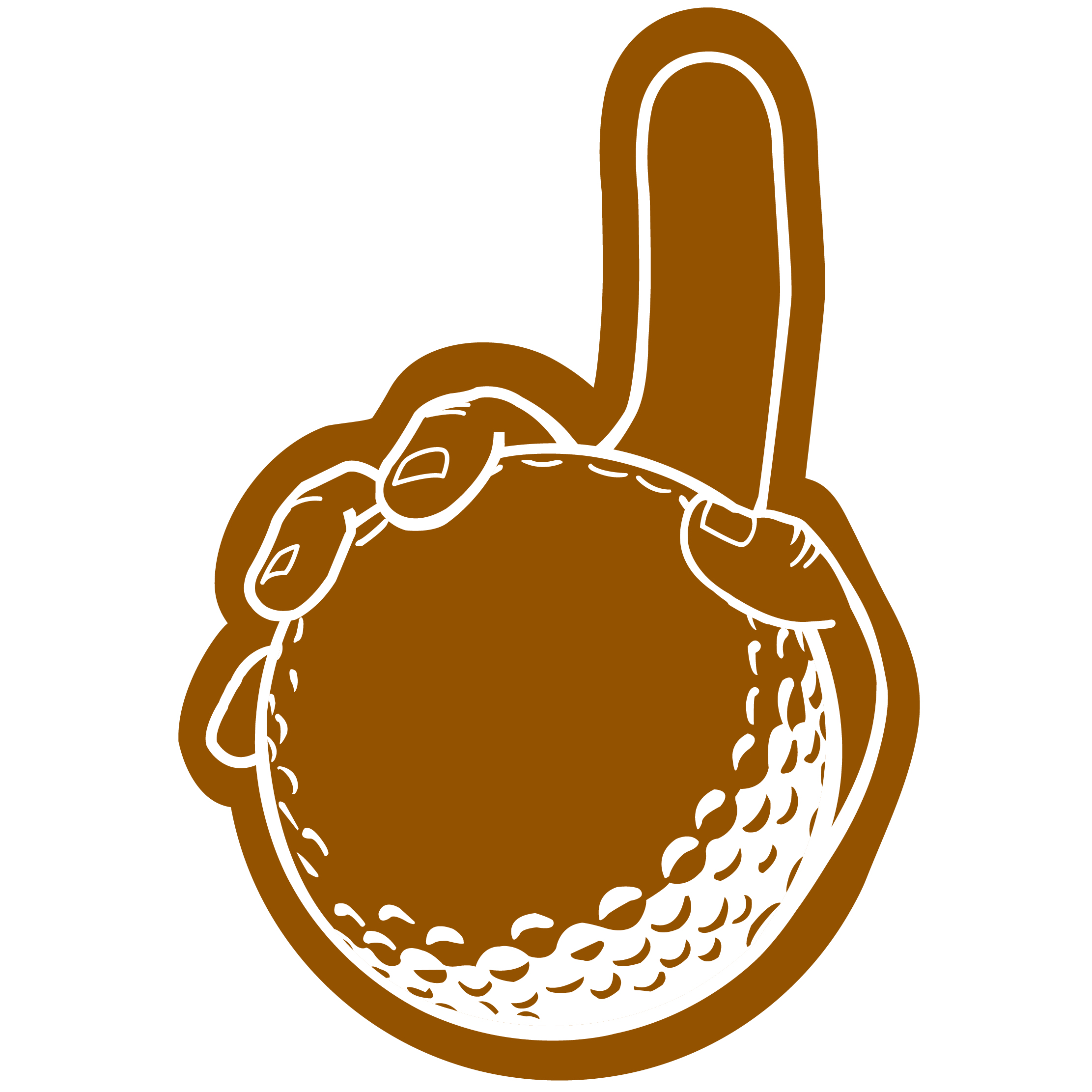 Golf Ball Hand 52
