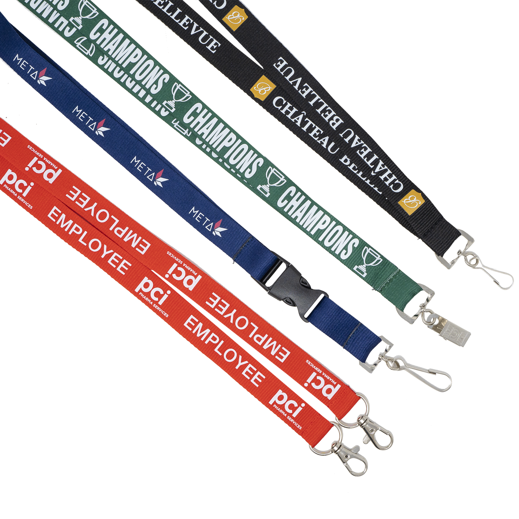 Silkscreened Flat Polyester Lanyard: 3/4" W x 36" L 29