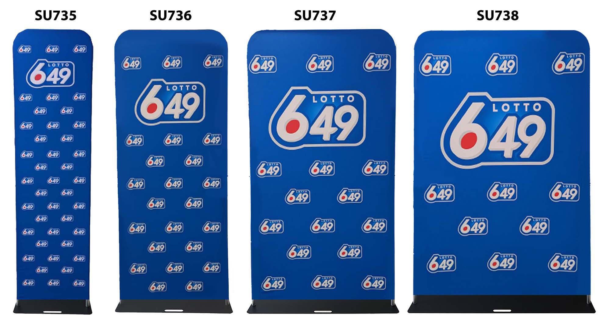 72Hr Fast Ship - Event package, 2'W Fabric banner and Premium 6' tablecloth open back 13