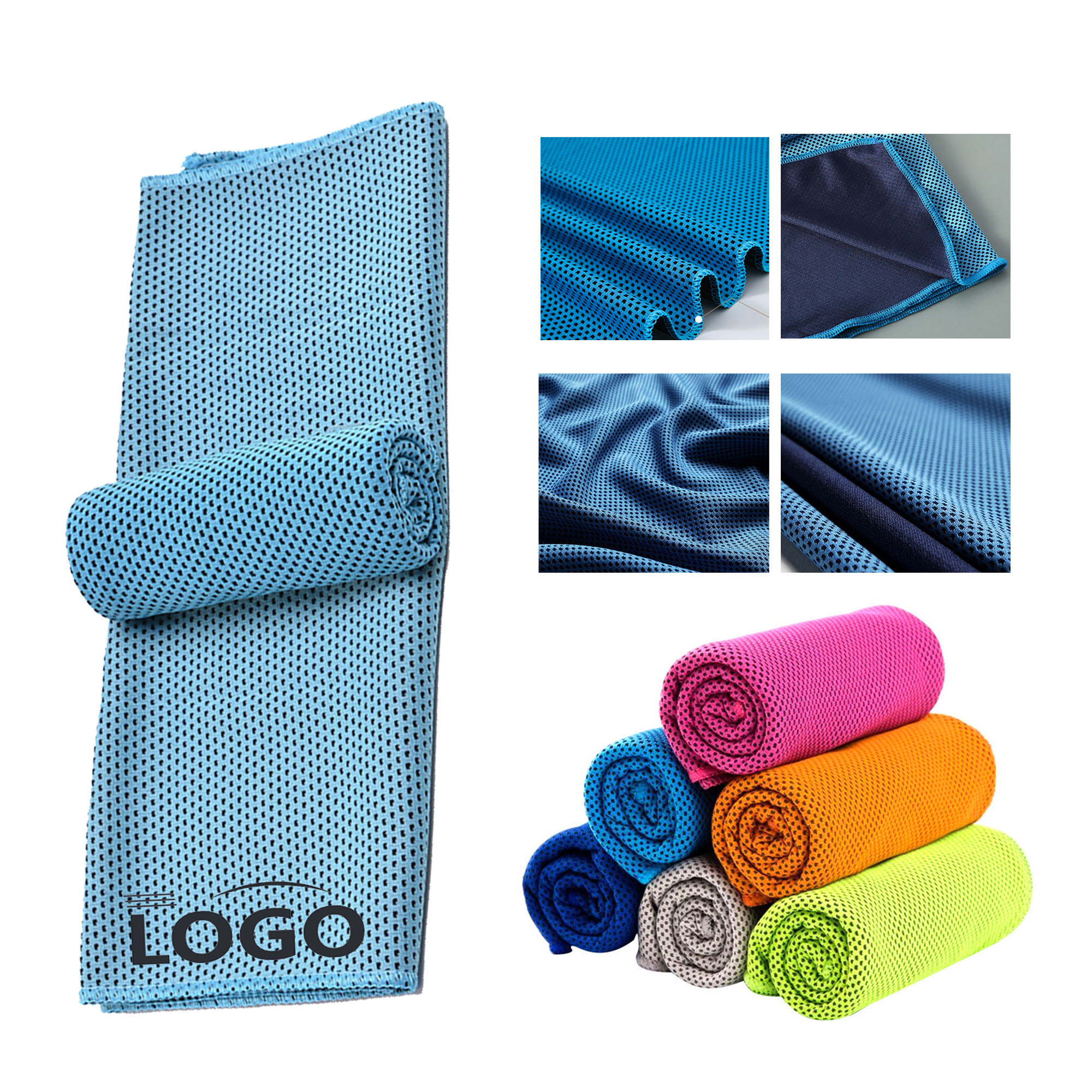 39.4"x 11.8" Cooling Ice Towel for Outdoor Sports 4