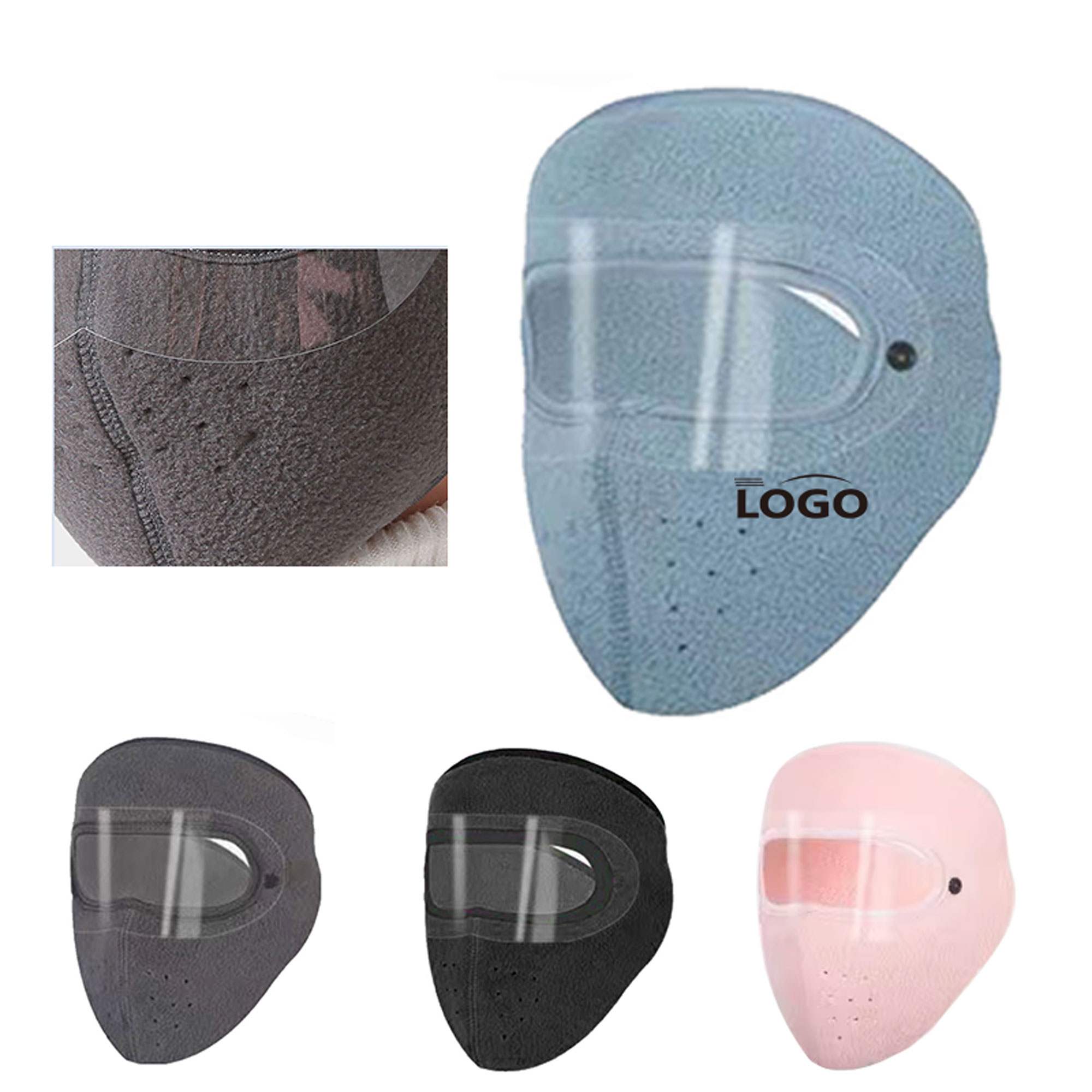 Winter Warm Fleece Ski Mask 4