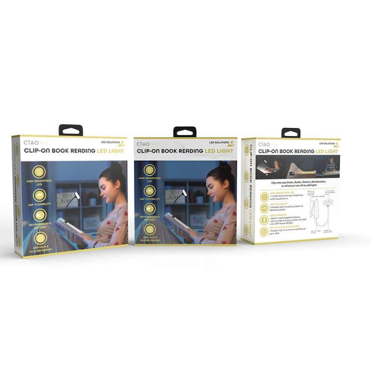 Rechargeable Clip-On Reading Lights 3