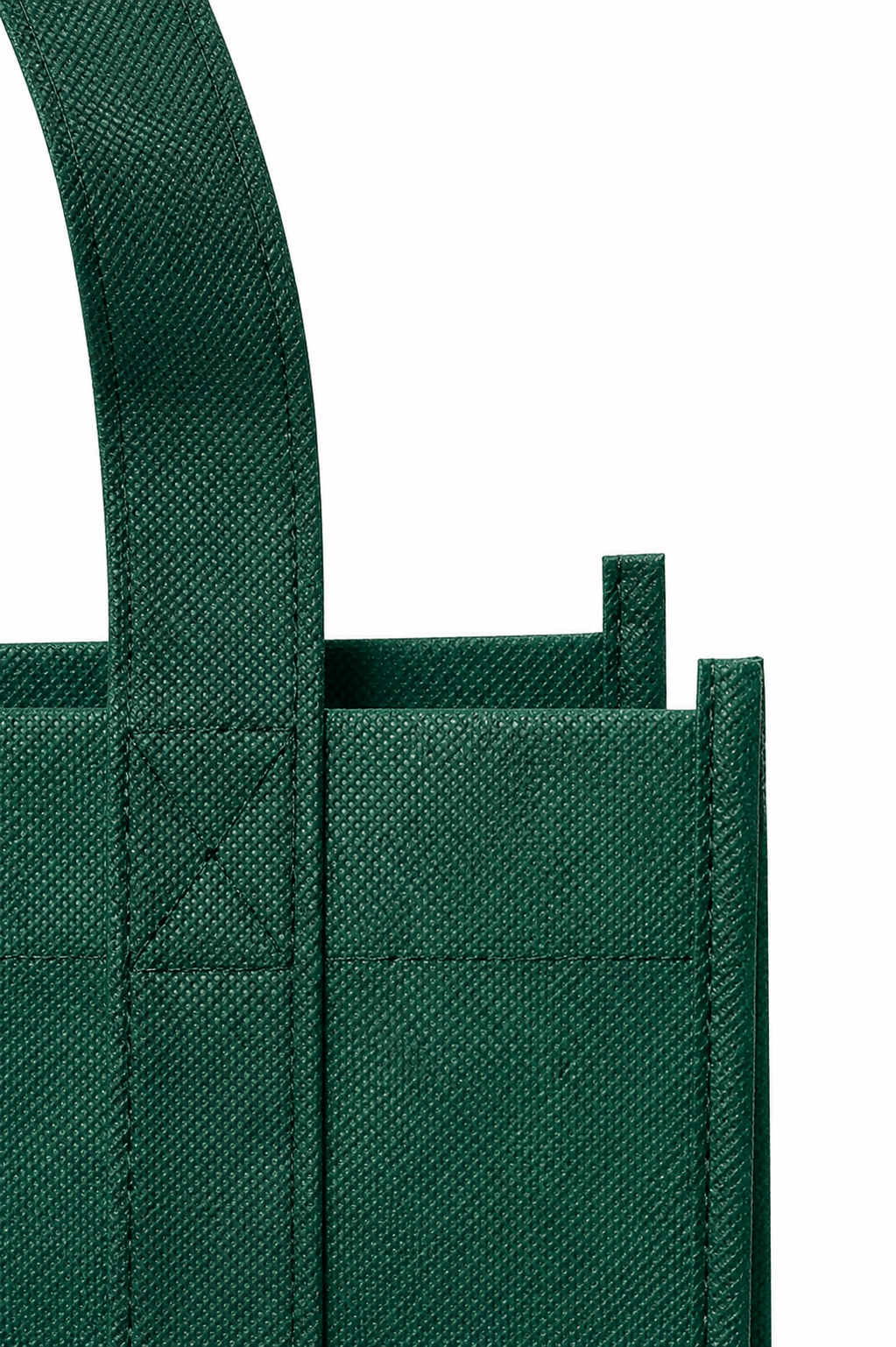 Non-Woven Shopper Tote with Plastic Stability Insert 15