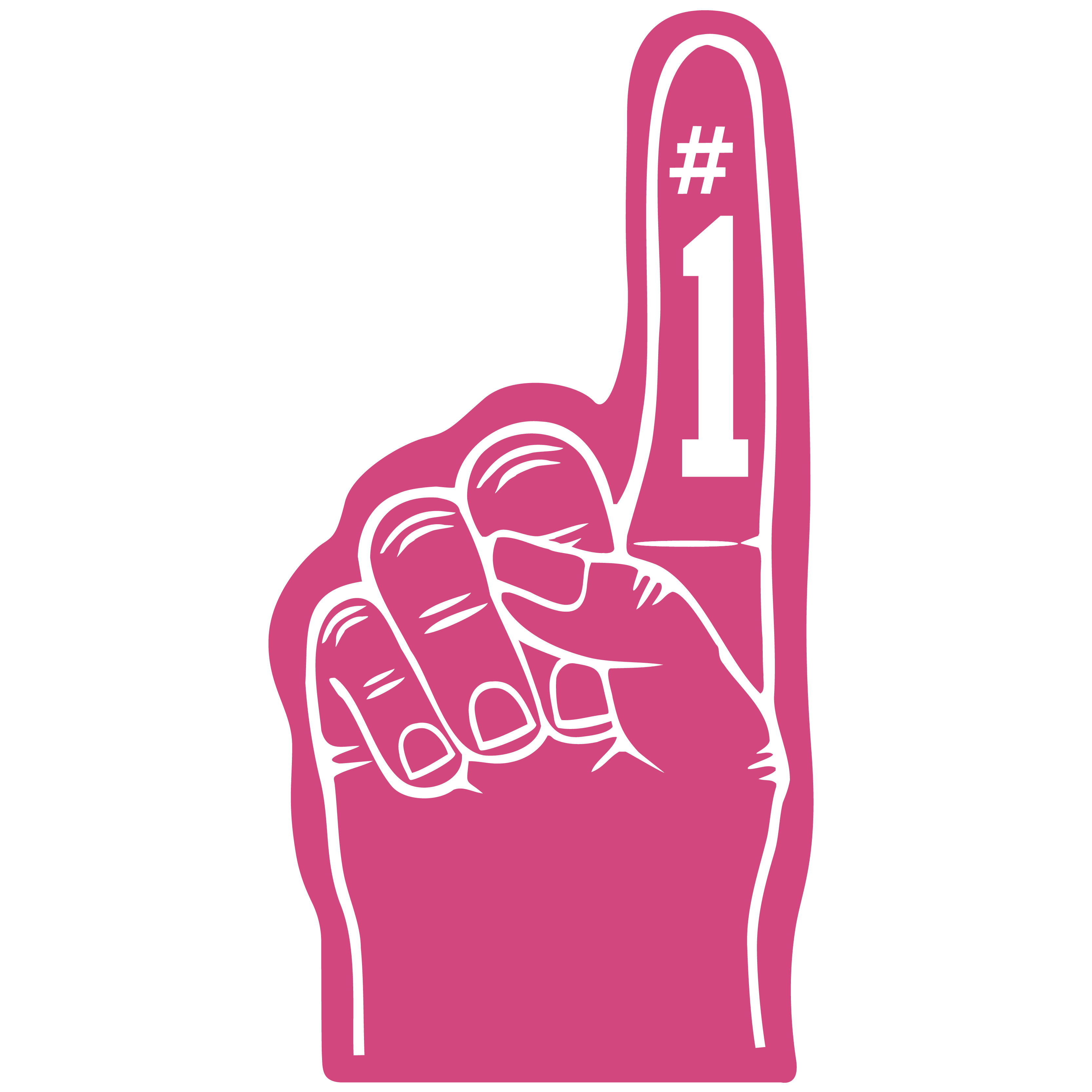 6.5" Foam Hand 61