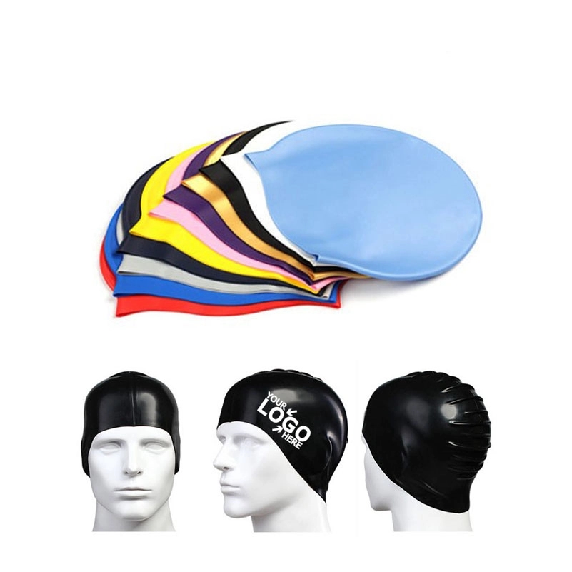 Silicone Adult Swimming Cap 3