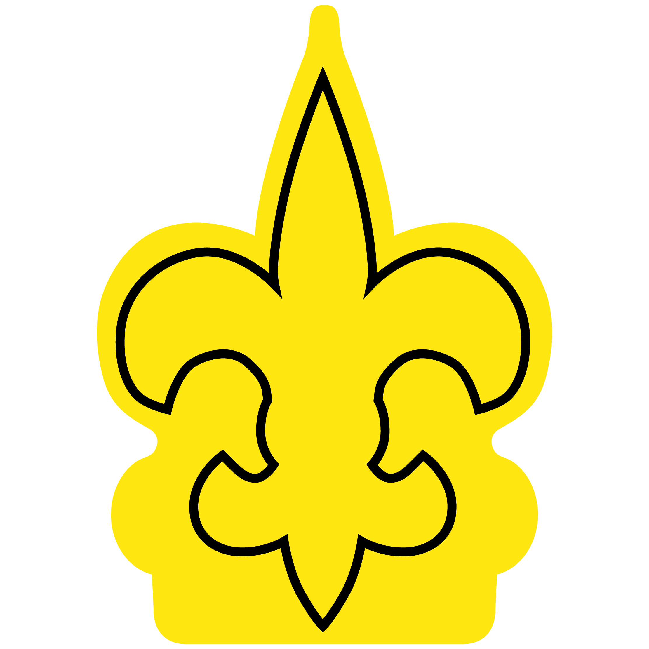 Fleur de Lys Mitt 63
