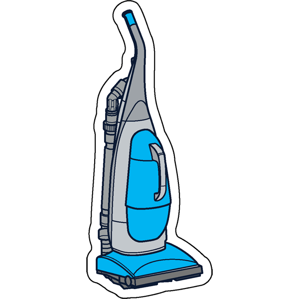 Stock Shape 1/4" Acrylic Magnet - USA Made 4