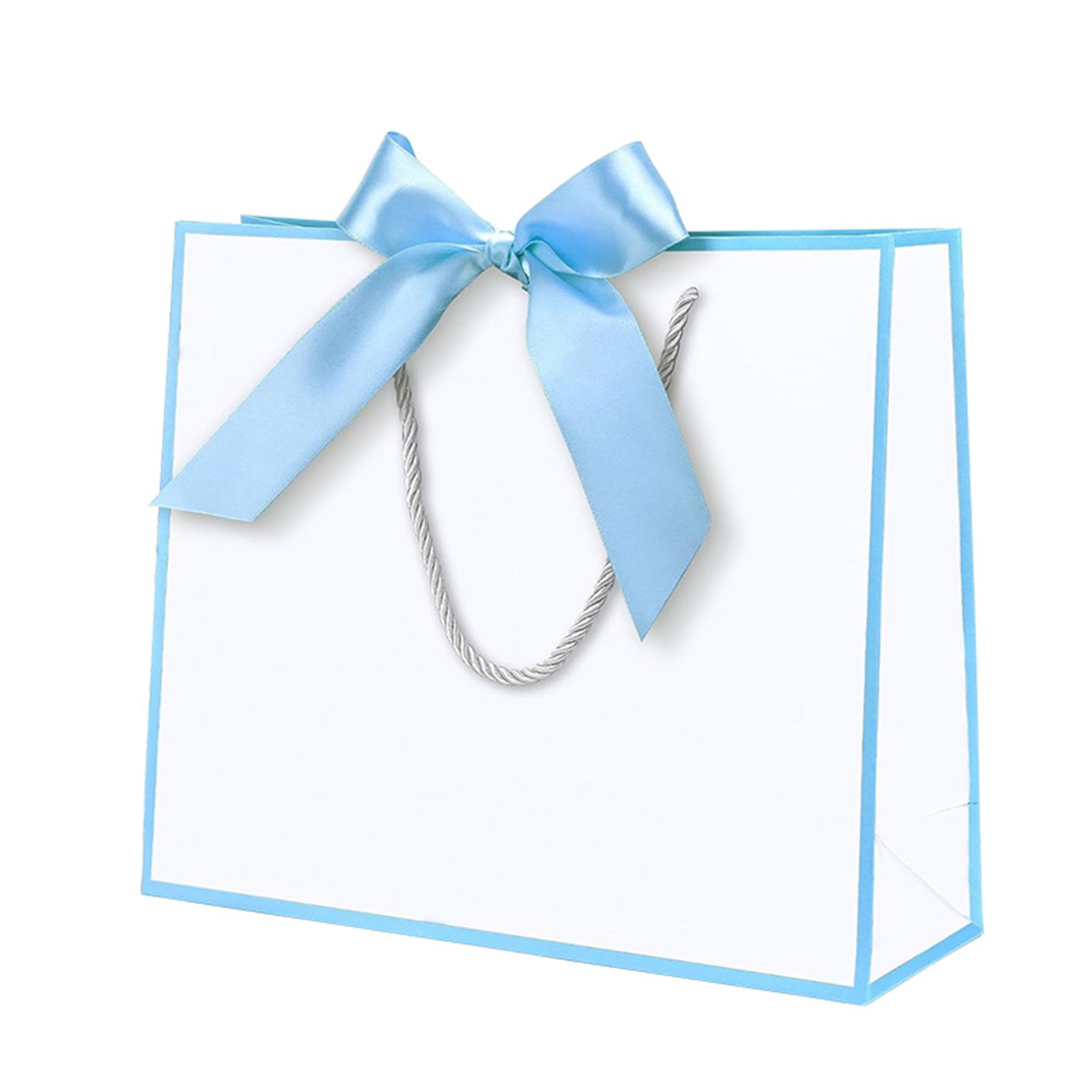 Paper Customizable Gift Bag With Bow Tie 22