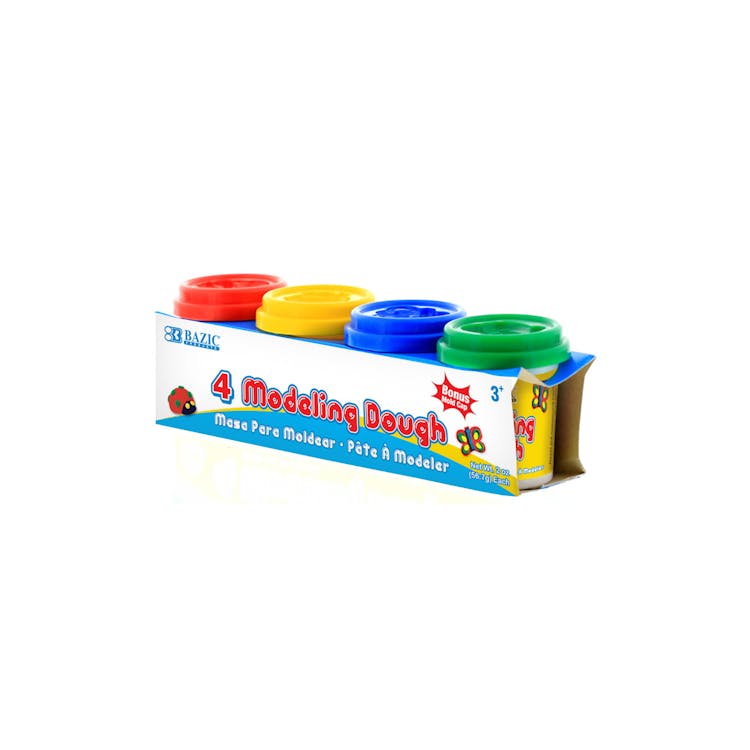 Modeling Dough - 4 Pack 2 oz Multicolor 2