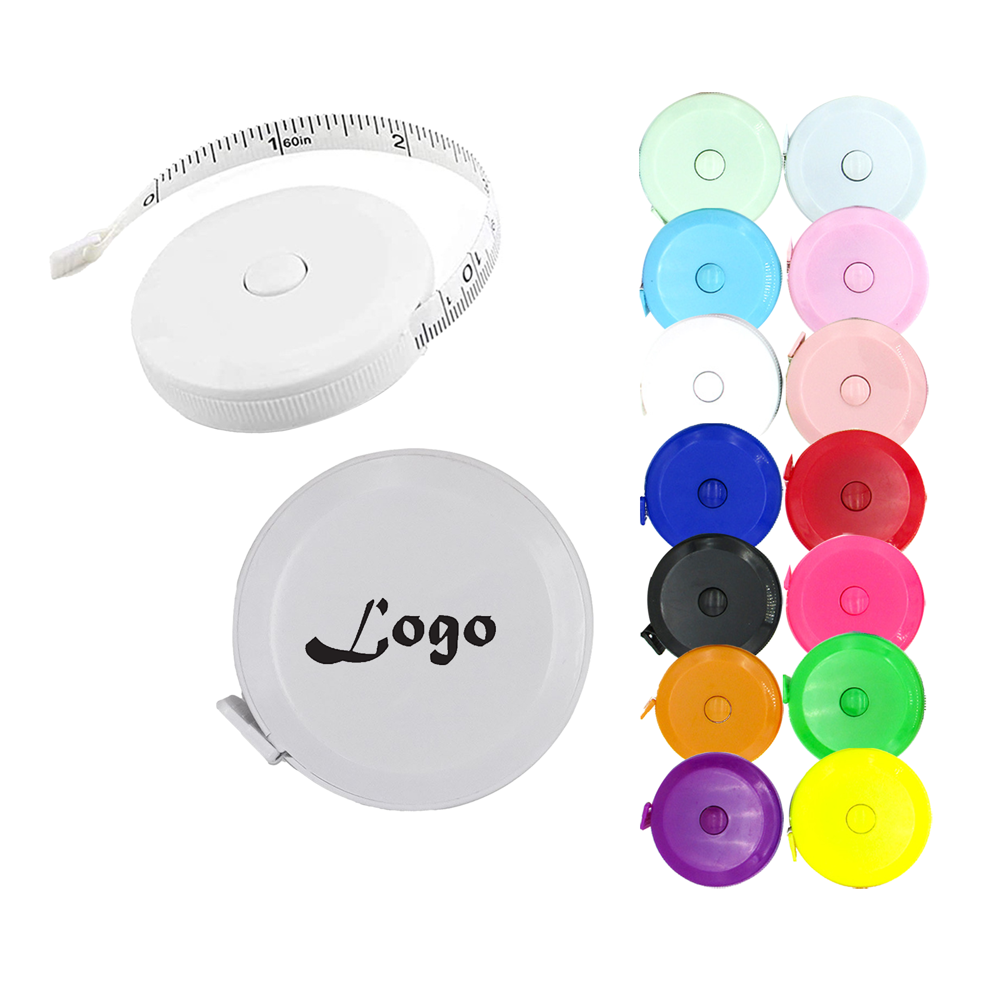 5.9" Mini Retractable Tape Measure