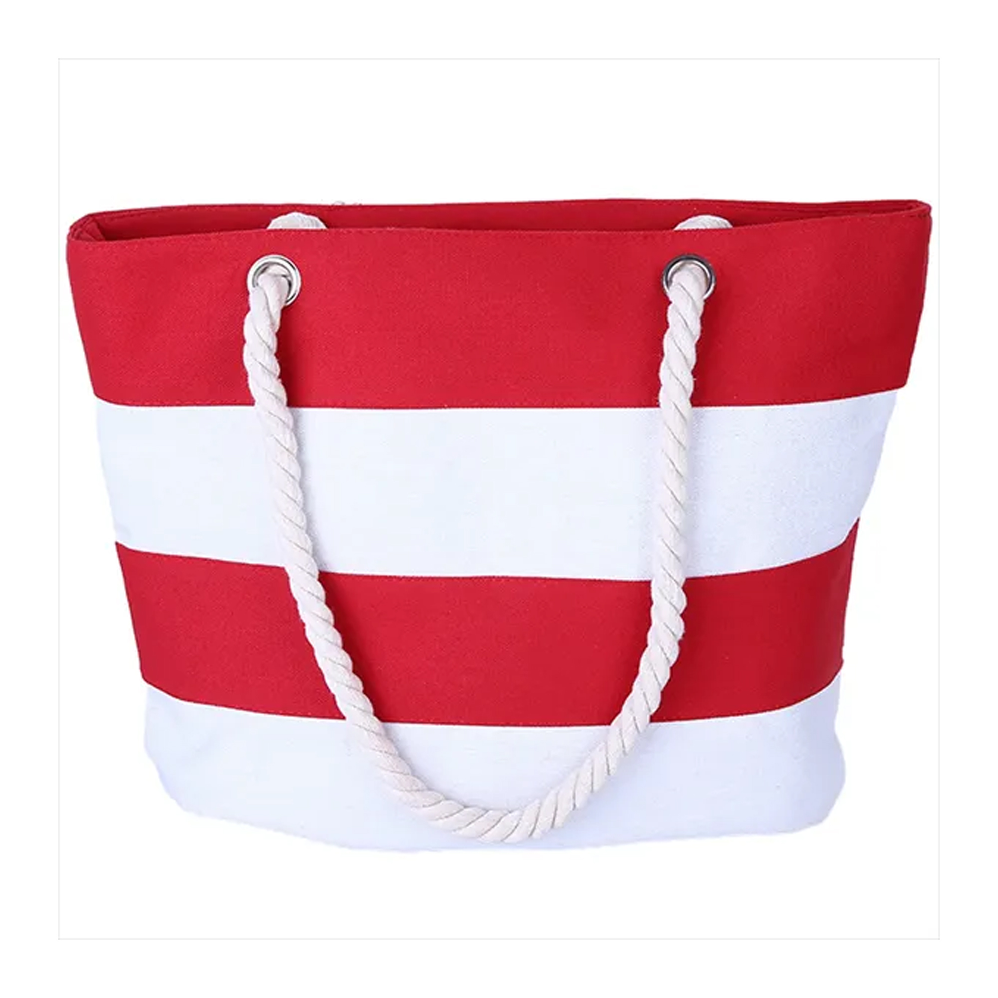 Canvas Carryall with Color Accents, custom tote bag with logo imprint 22