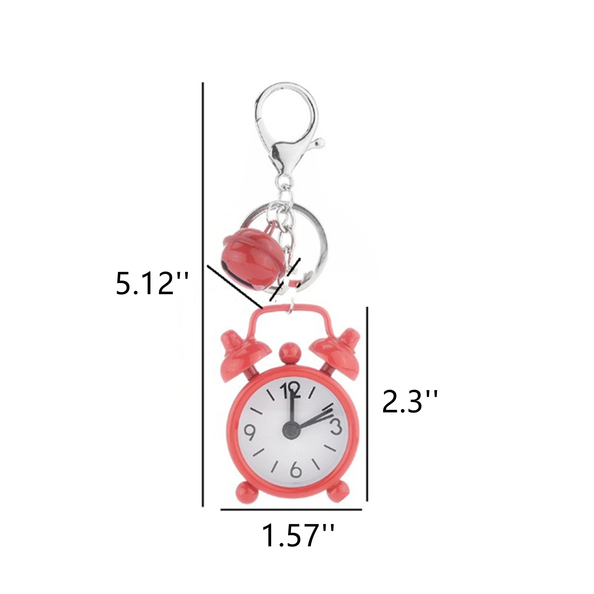 Mini Alarm Clock Key Chain MOQ 20PCS 7