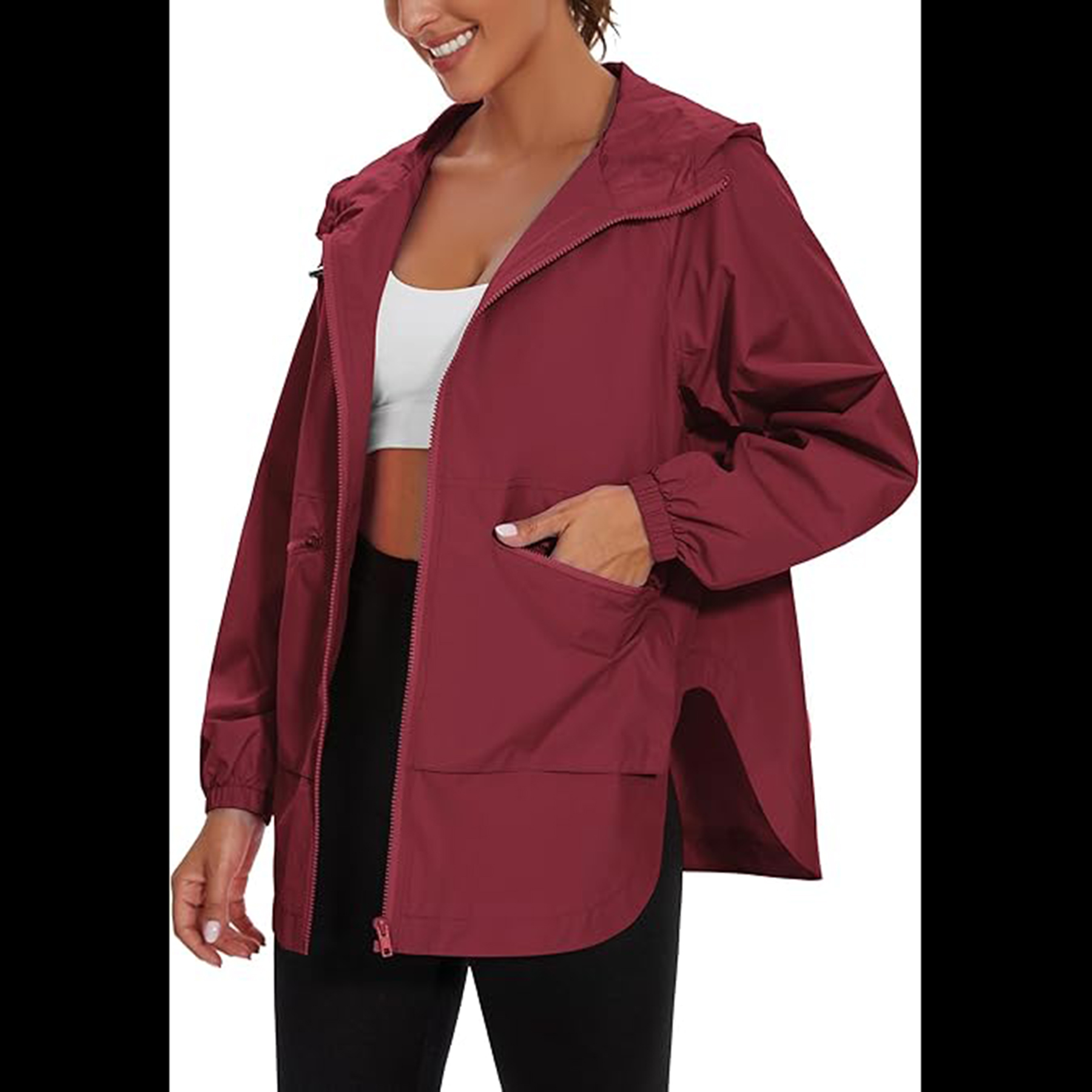 Womens Waterproof Raincoat 21