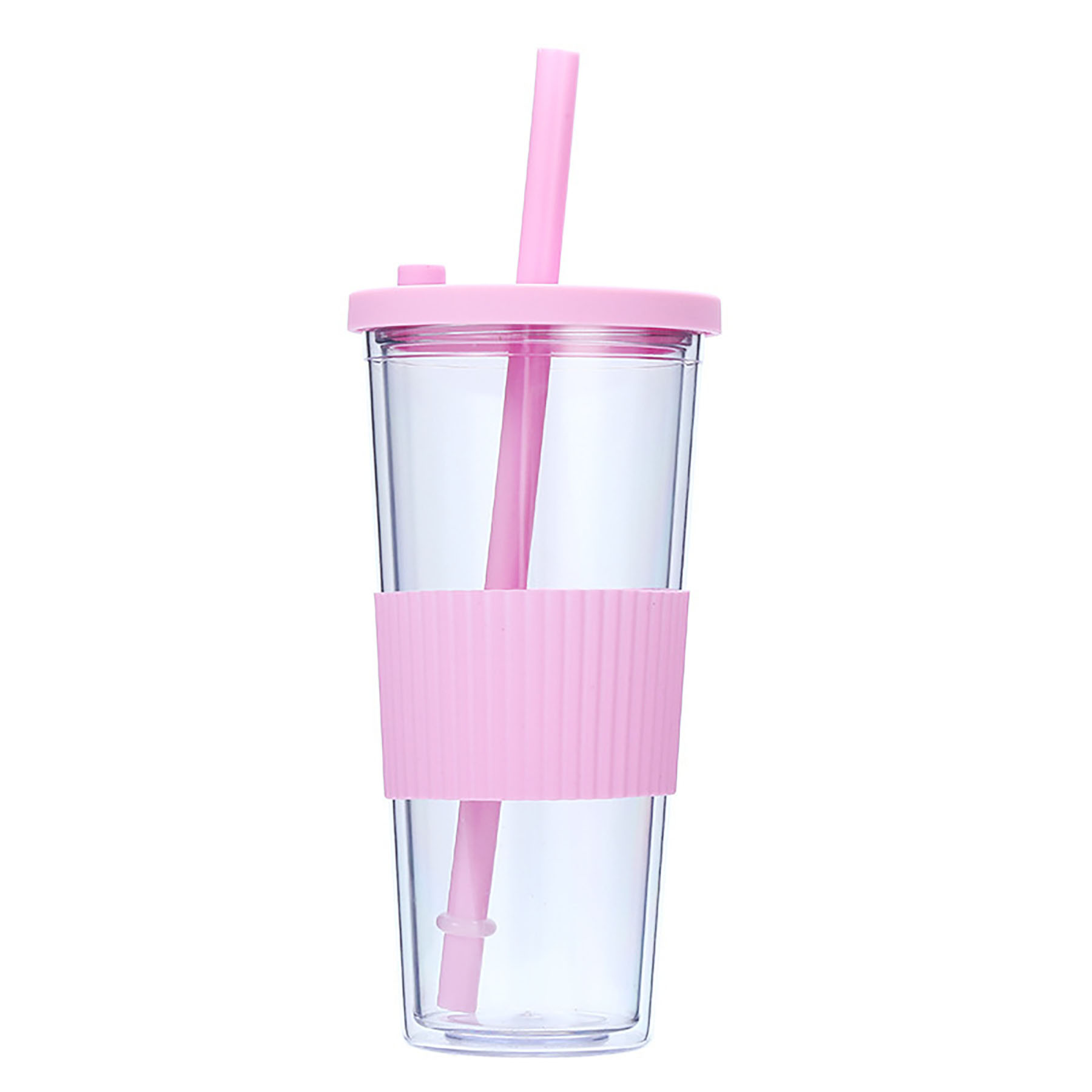 24 oz. Reusable Clear Plastic Cup 3