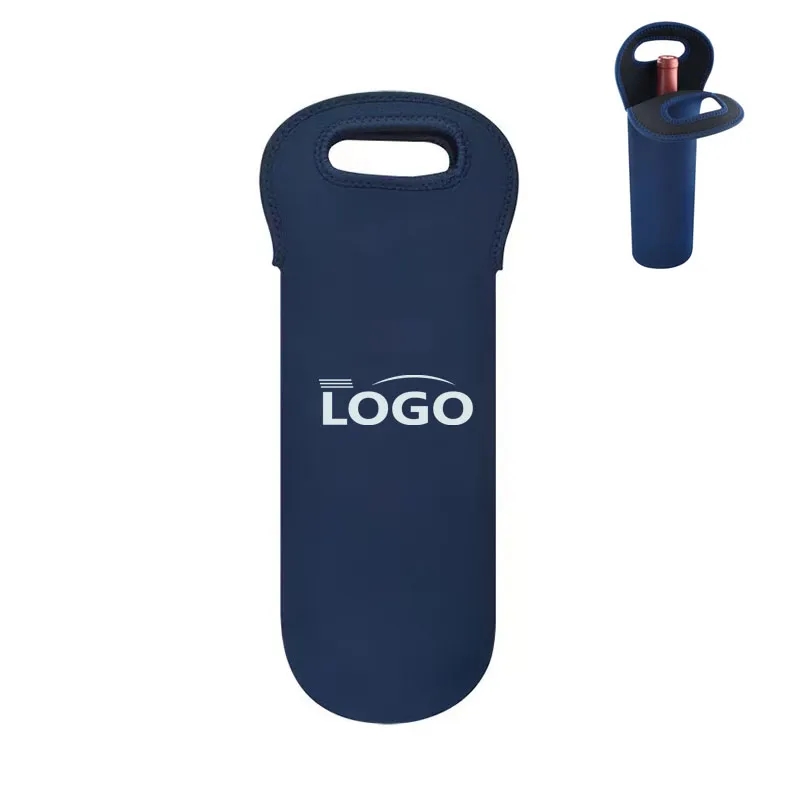 Neoprene Single Bottle Wine Bag 6