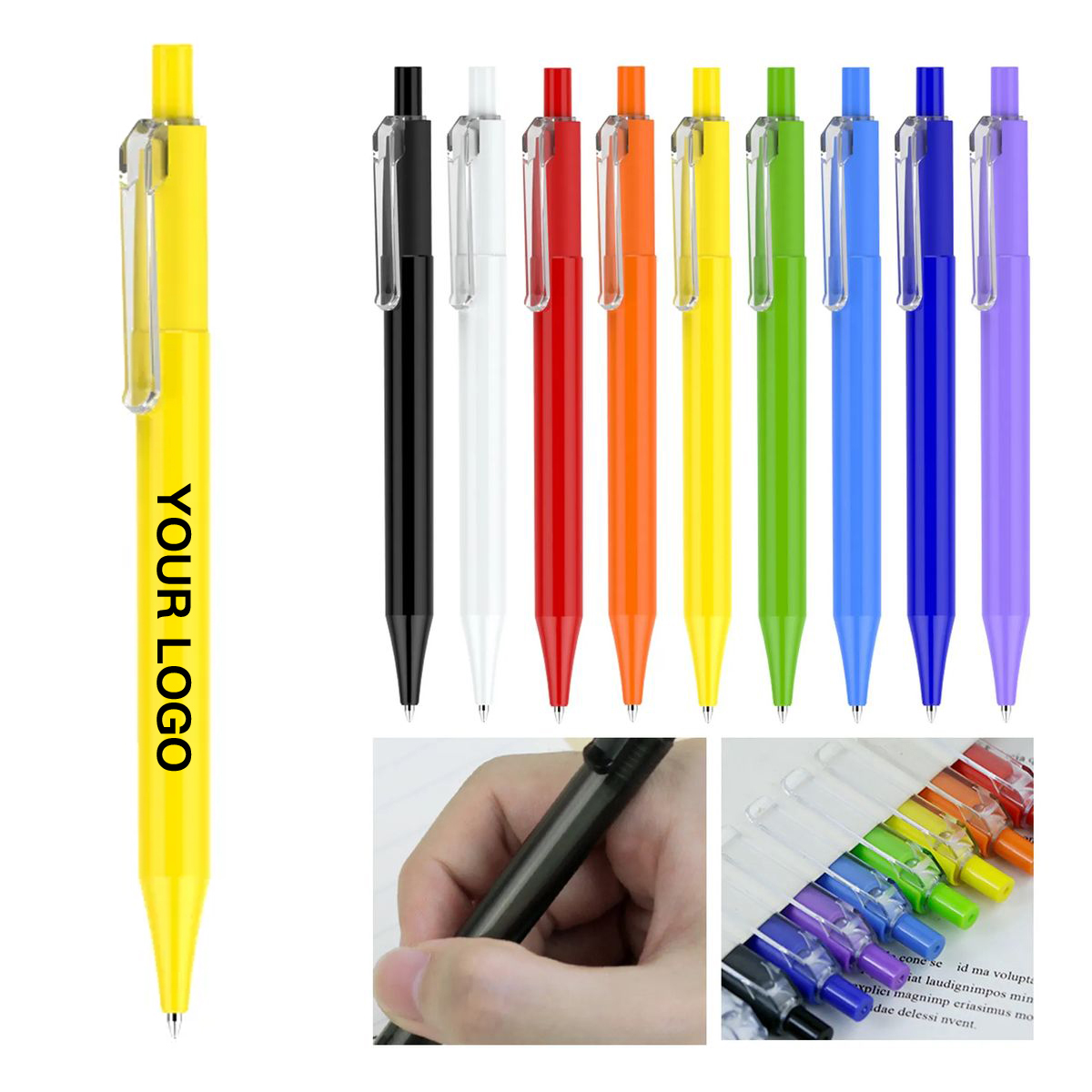 ABS Retractable Smooth Writing Gel Pen