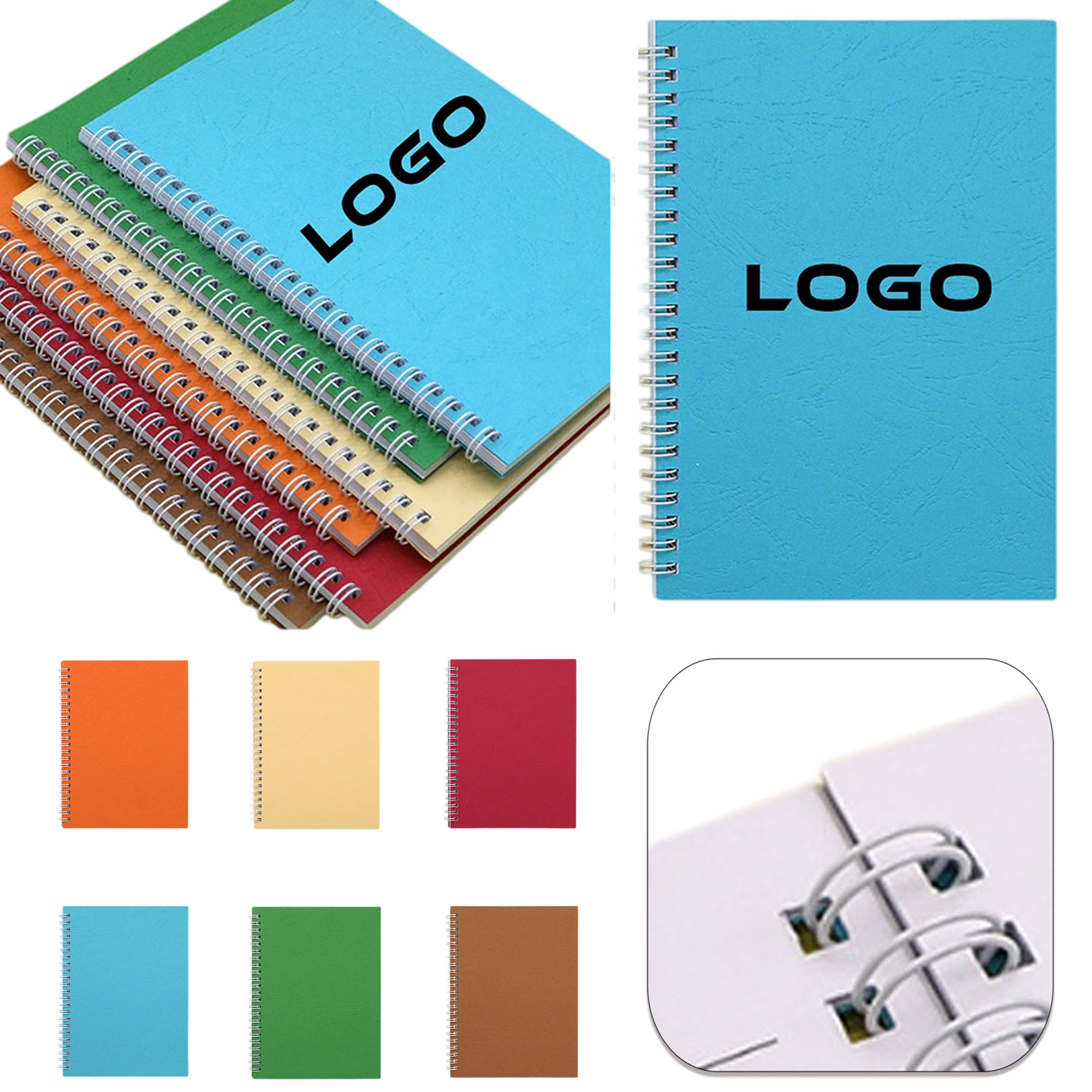Kraft Paper Spiral Notebook 1