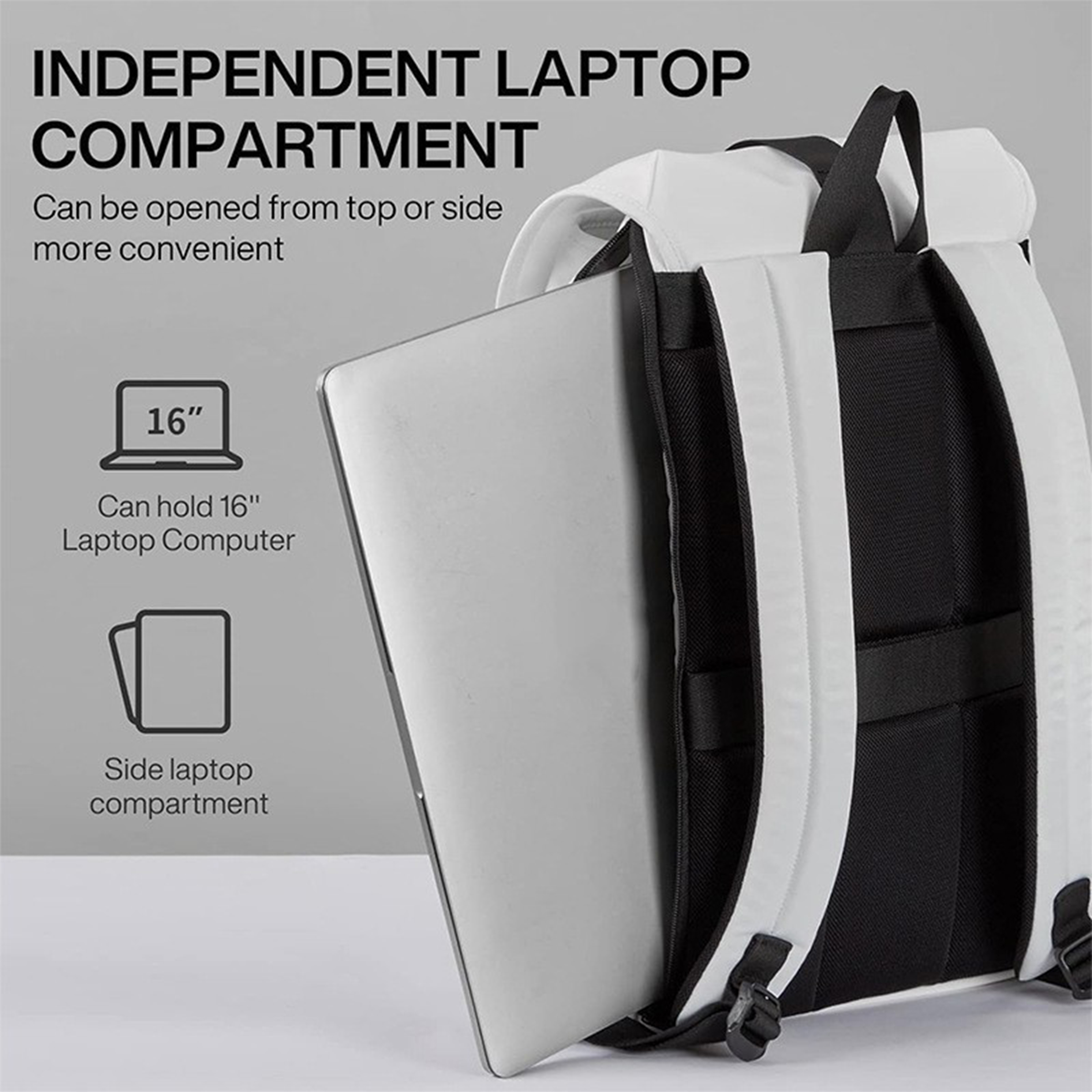Oxford Multi Functional Travel Laptop Backpack 13