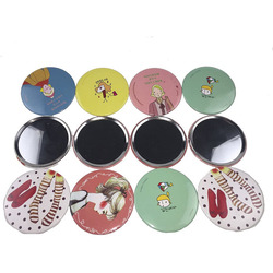 Pocket Cosmetic Metal Mirror