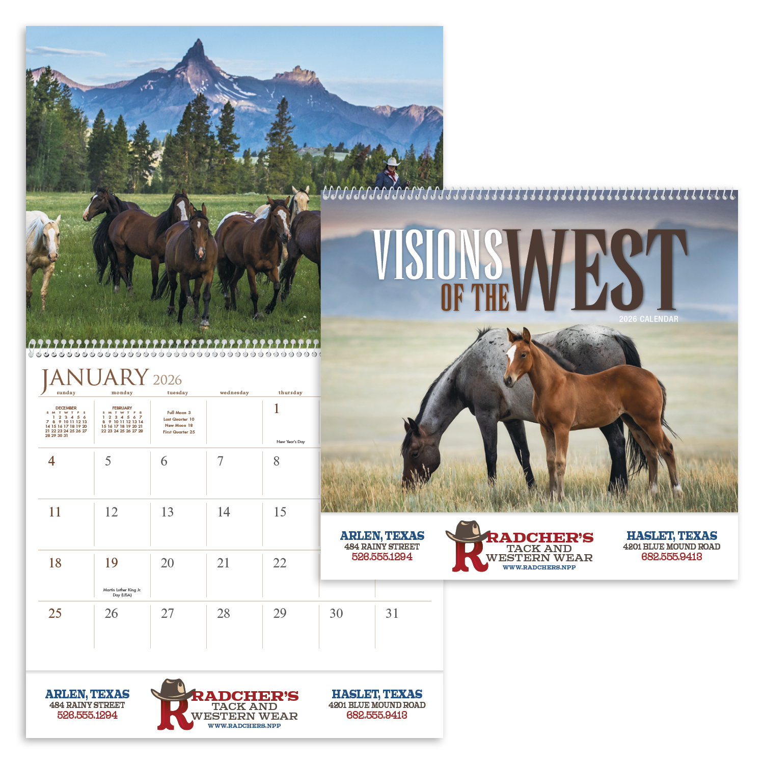 Triumph Calendars Visions of the West Calendar