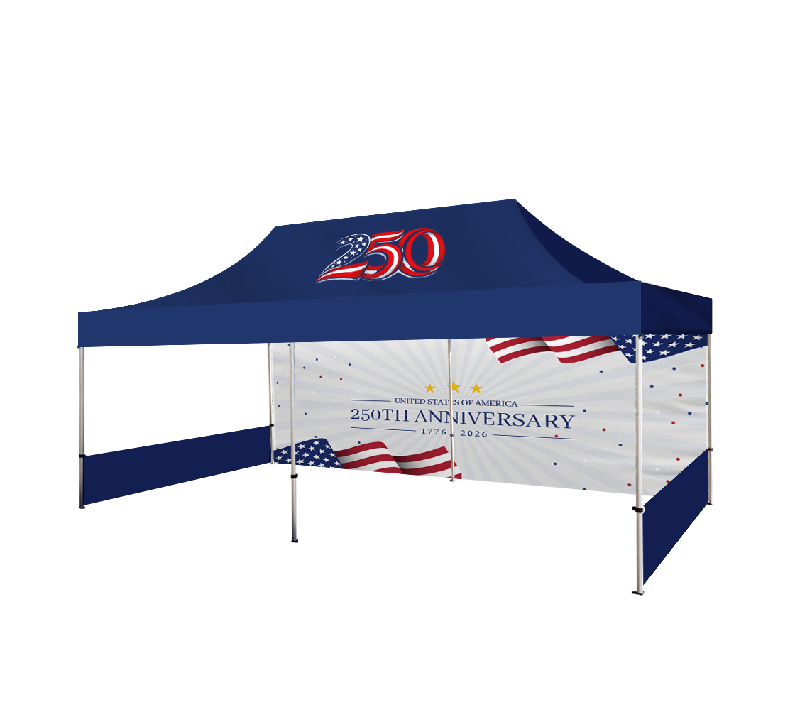 20 Ft Aluminum Canopy Tent Package With Topper and Frame
