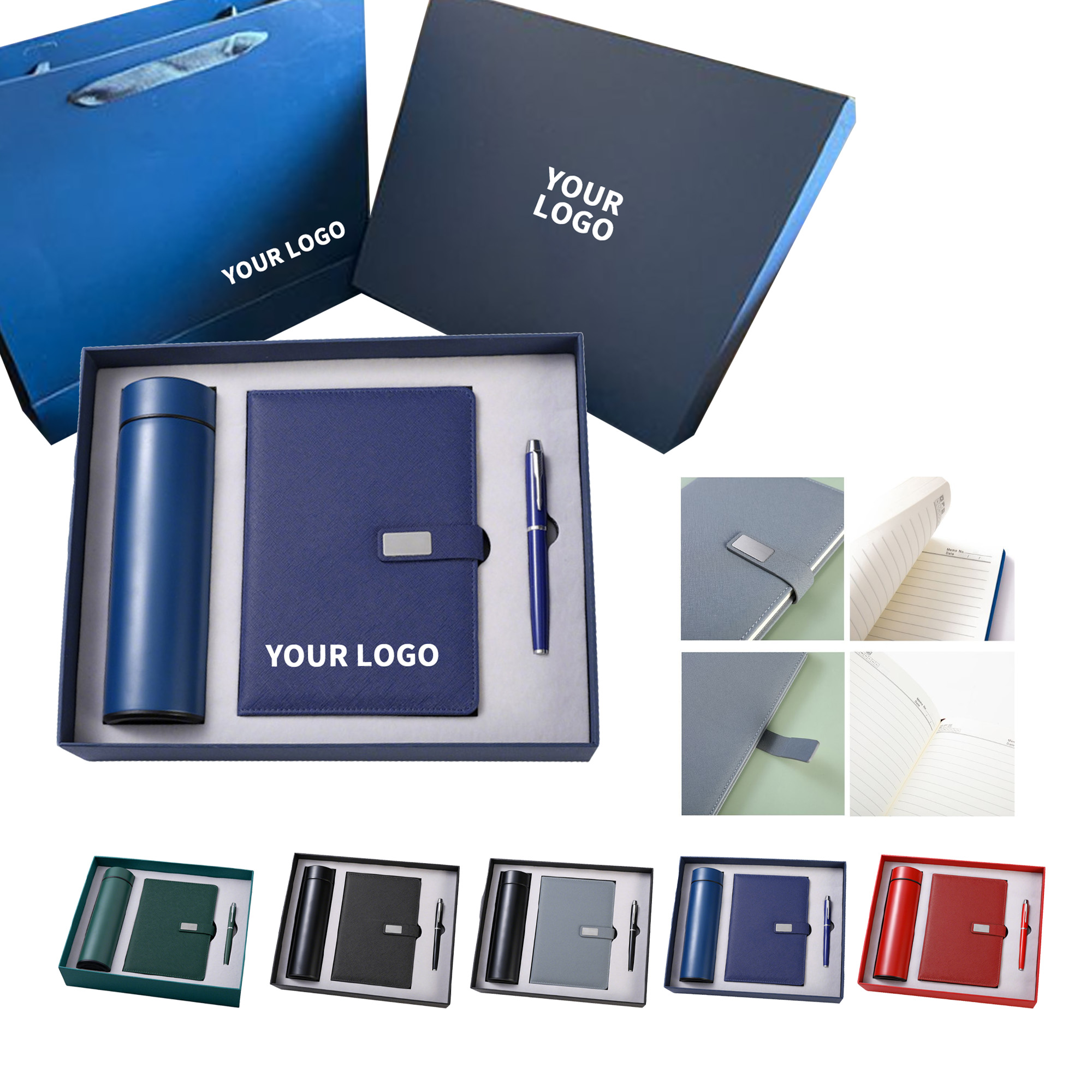 Smart Temperature Cup Notebook Gift Set