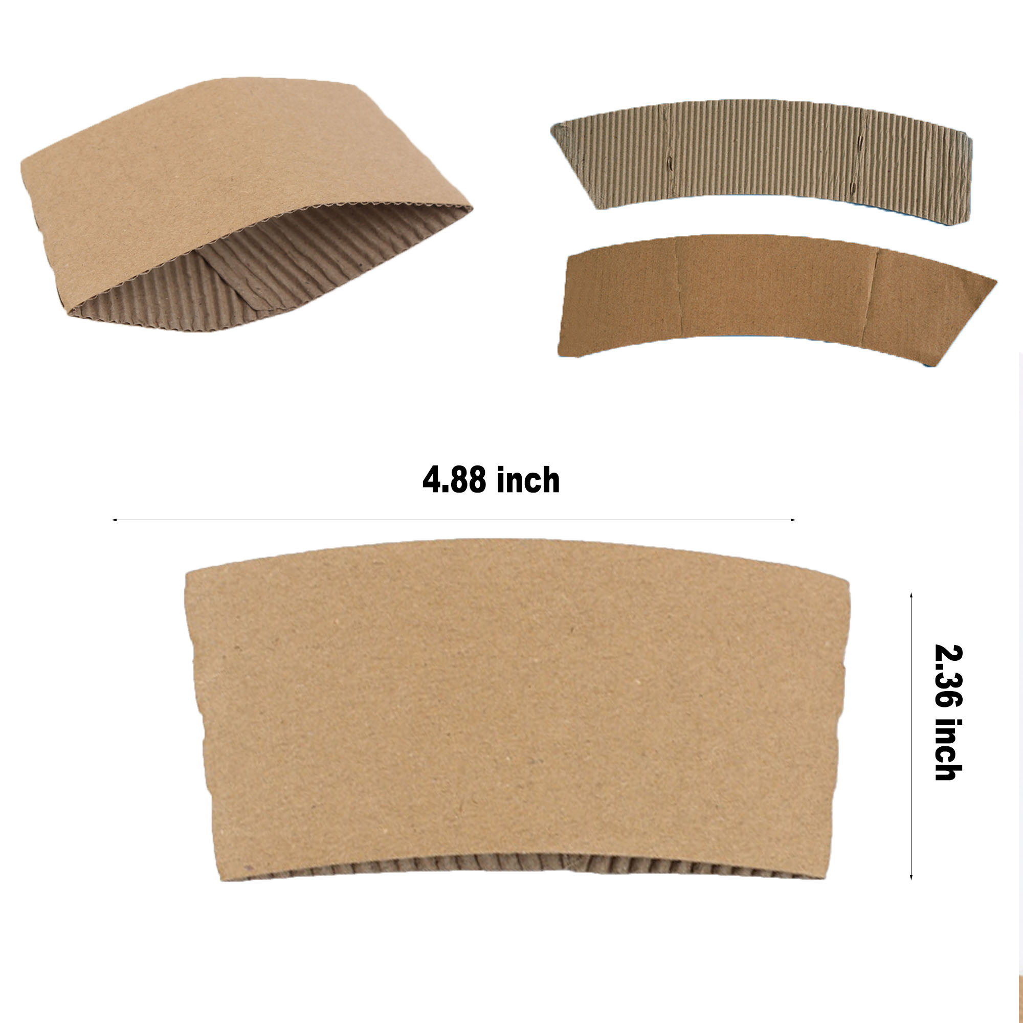 Customizable Beverage Cup Sleeve Wrap 5