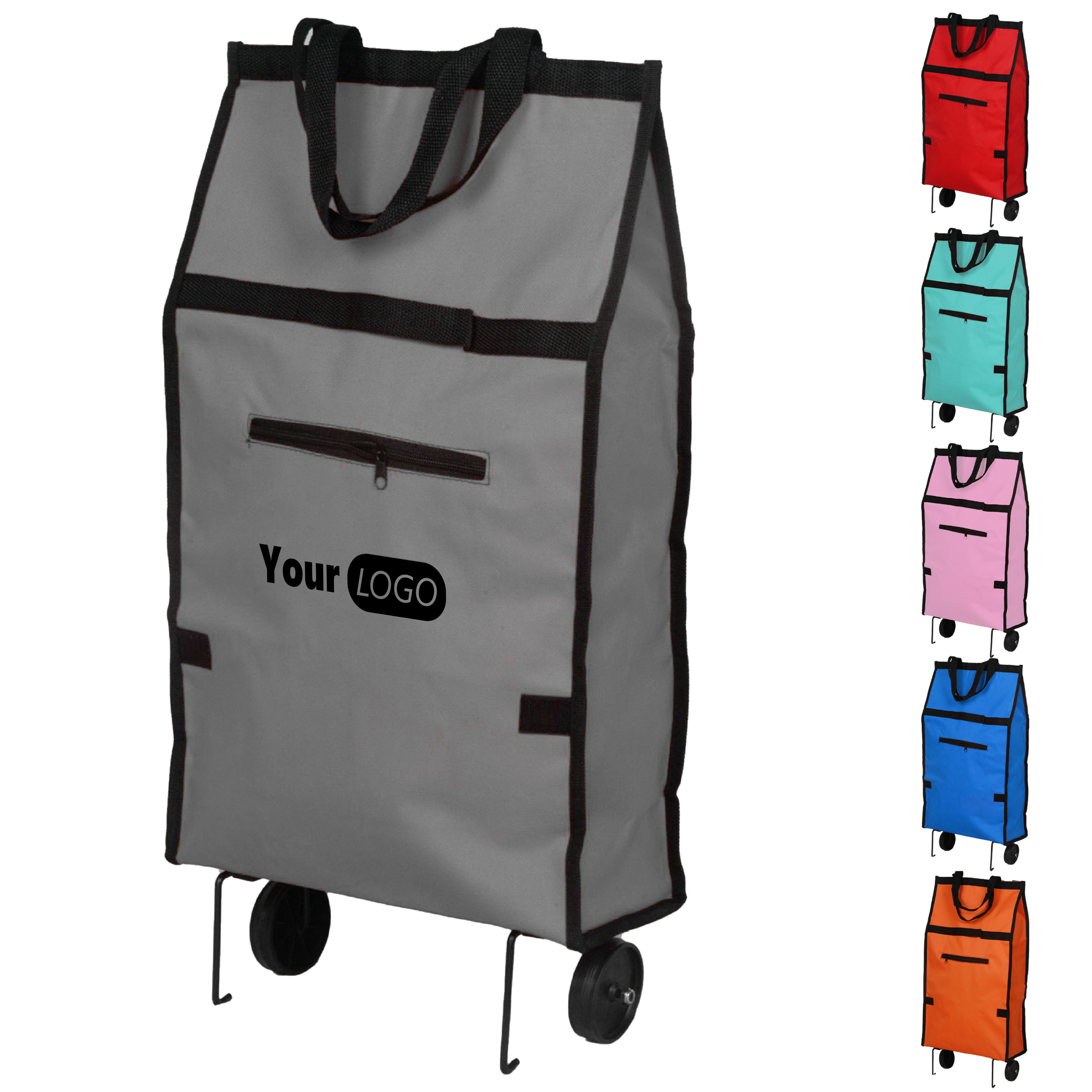 Oxford Collapsible Shoulder And Trolley Shopping Bag 7