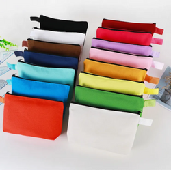 Canvas Pen Case Pencil Pouch Cosmetic Bag