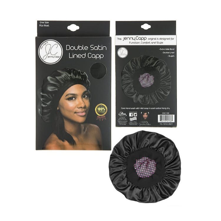 Double Satin Lined Capps - Black 3