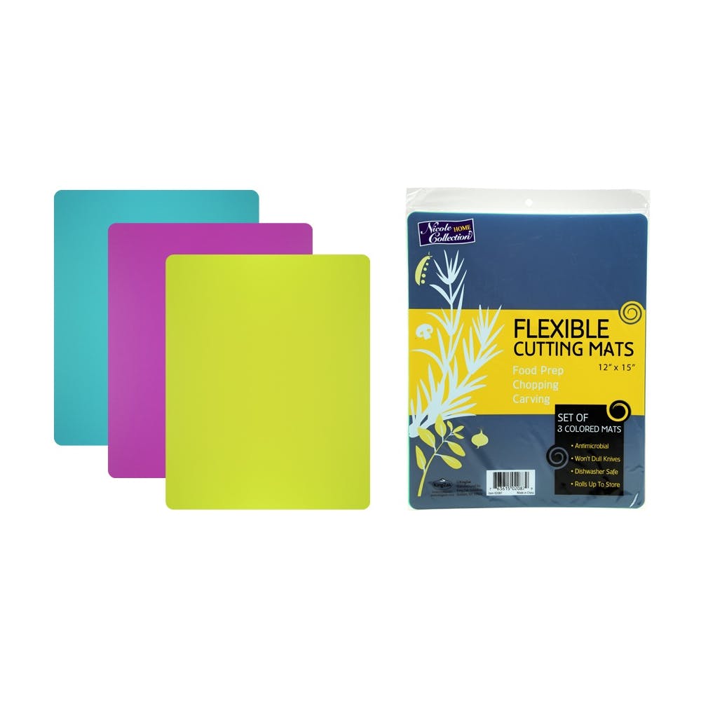 Cutting Mats - Solid Colors Flexible 3-Packs 3
