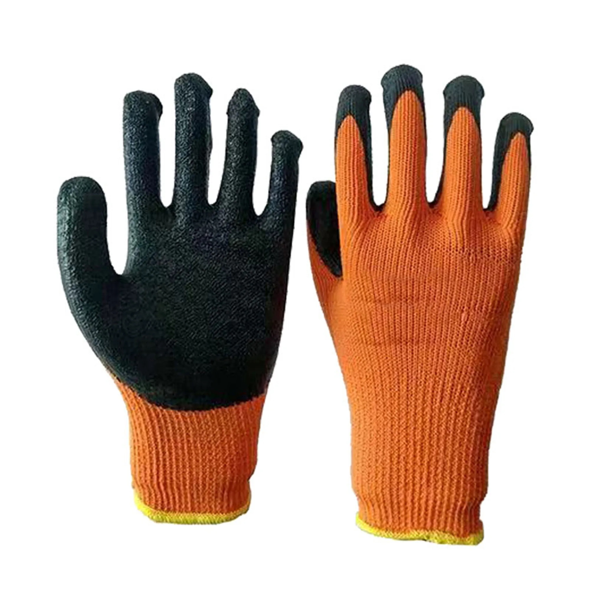 Rubber Coated Knit Nylon Working Gloves 16