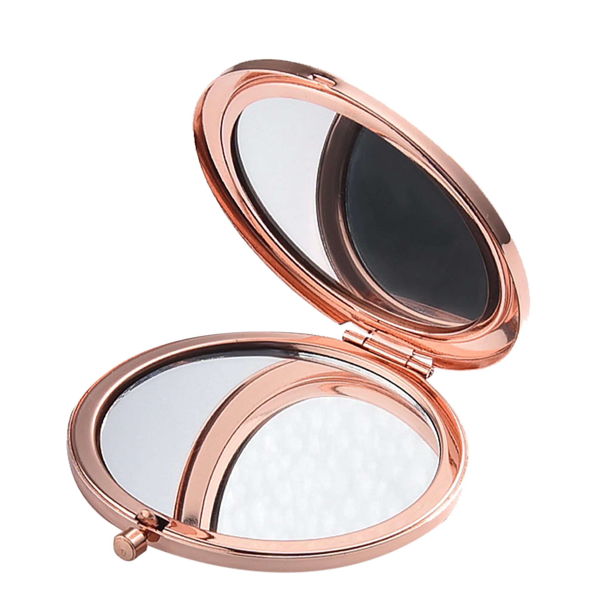 Compact Mirror Bulk Round Double Sided DIY Gifts Engraved 9