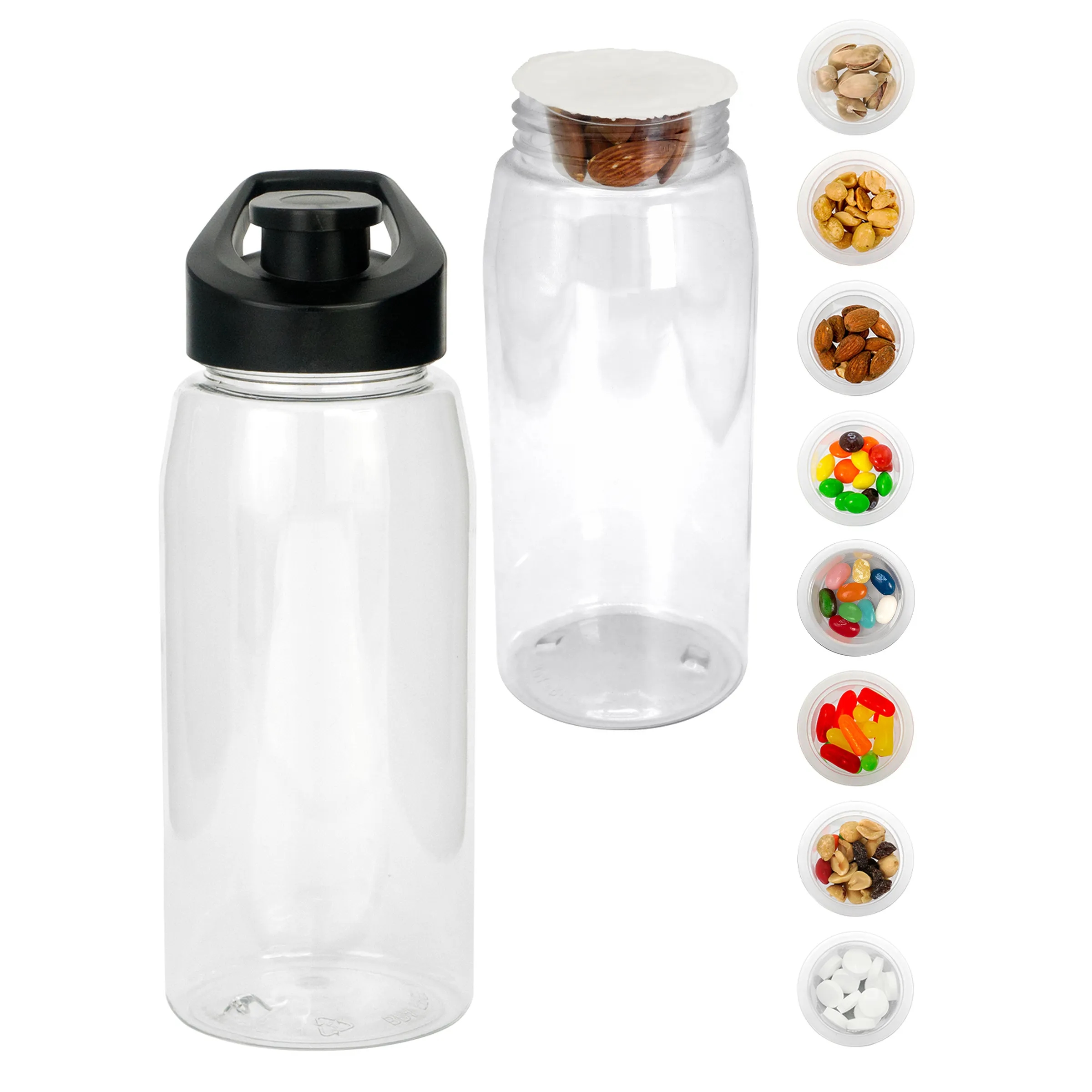 Easy Pour 25 oz. Recycled Snack Bottle 25