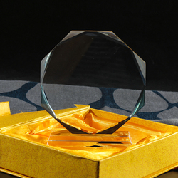 Tilting Circle Paperweight Award
