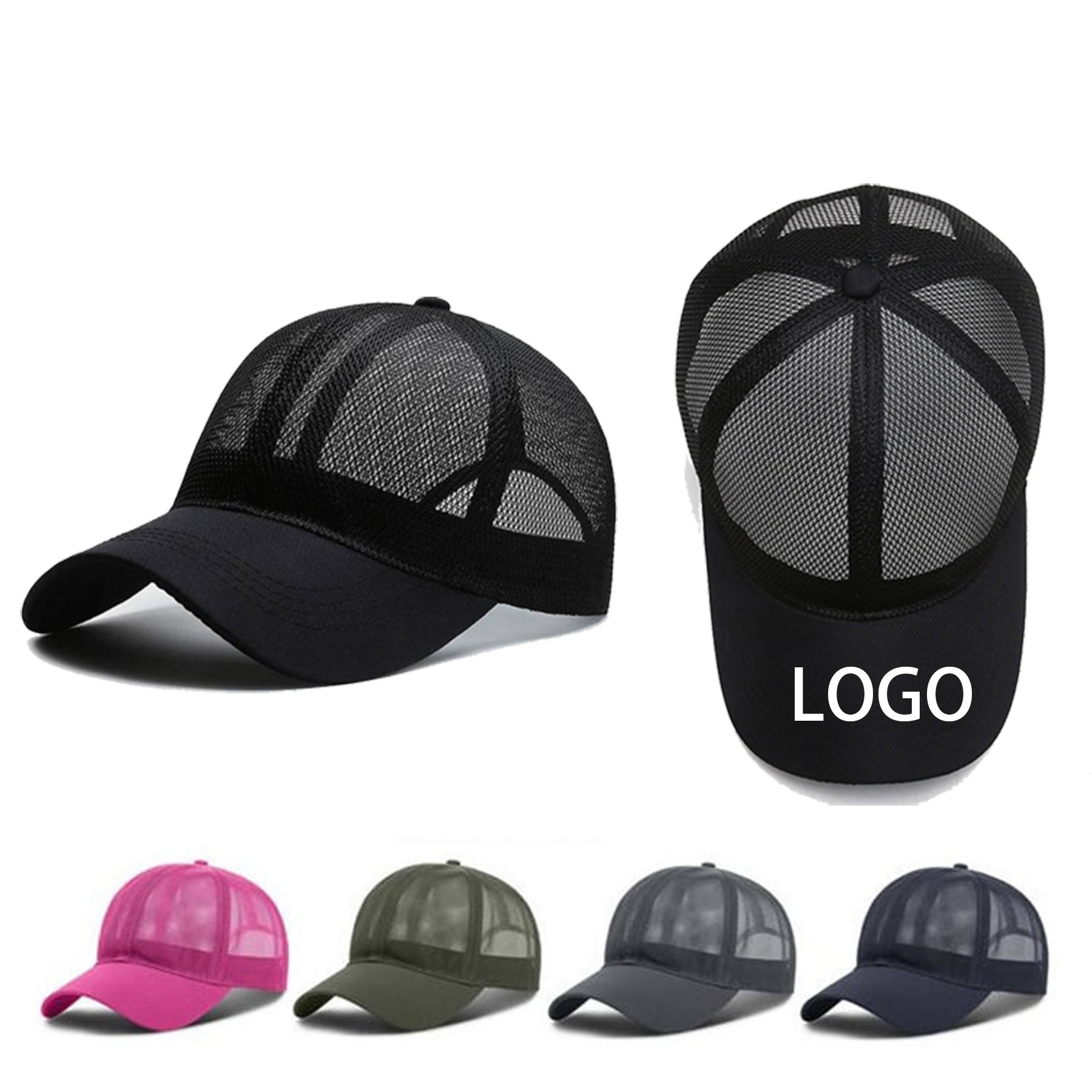 Full Mesh Cooling Sunscreen Cap