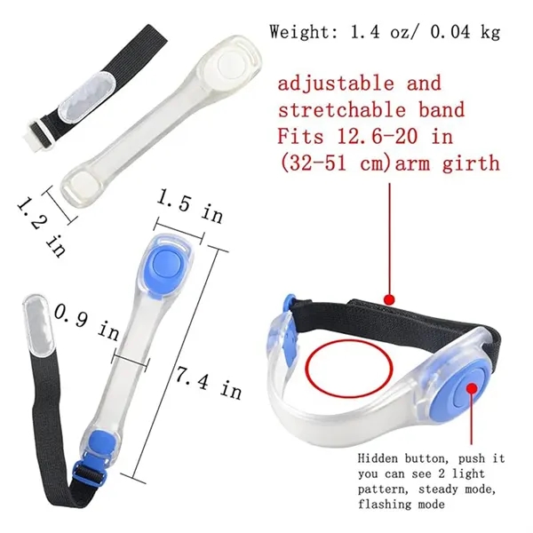 LED Safety Armband Lights for Events, Gifting and Everyday Use 2