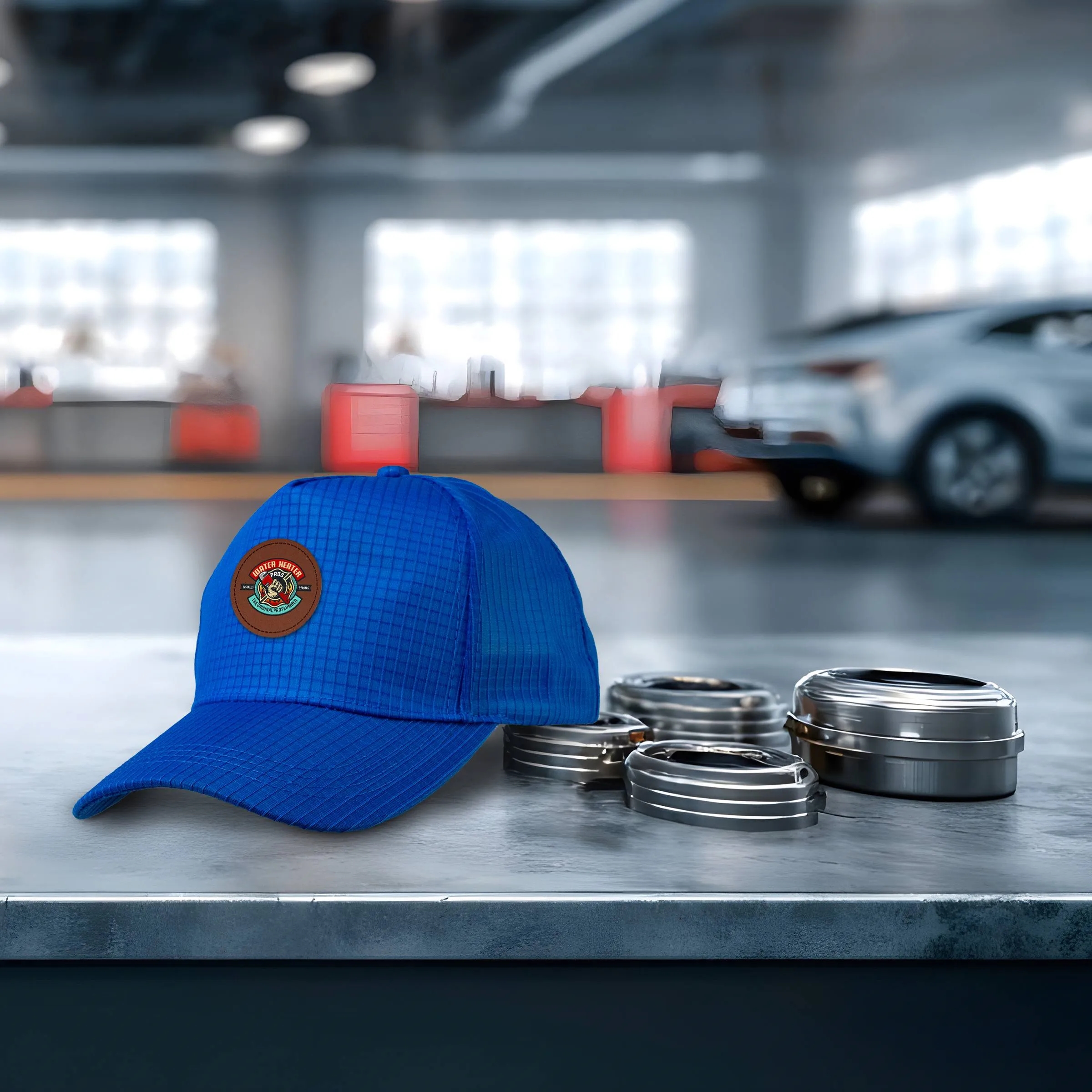 3D Square Baseball Hat 7