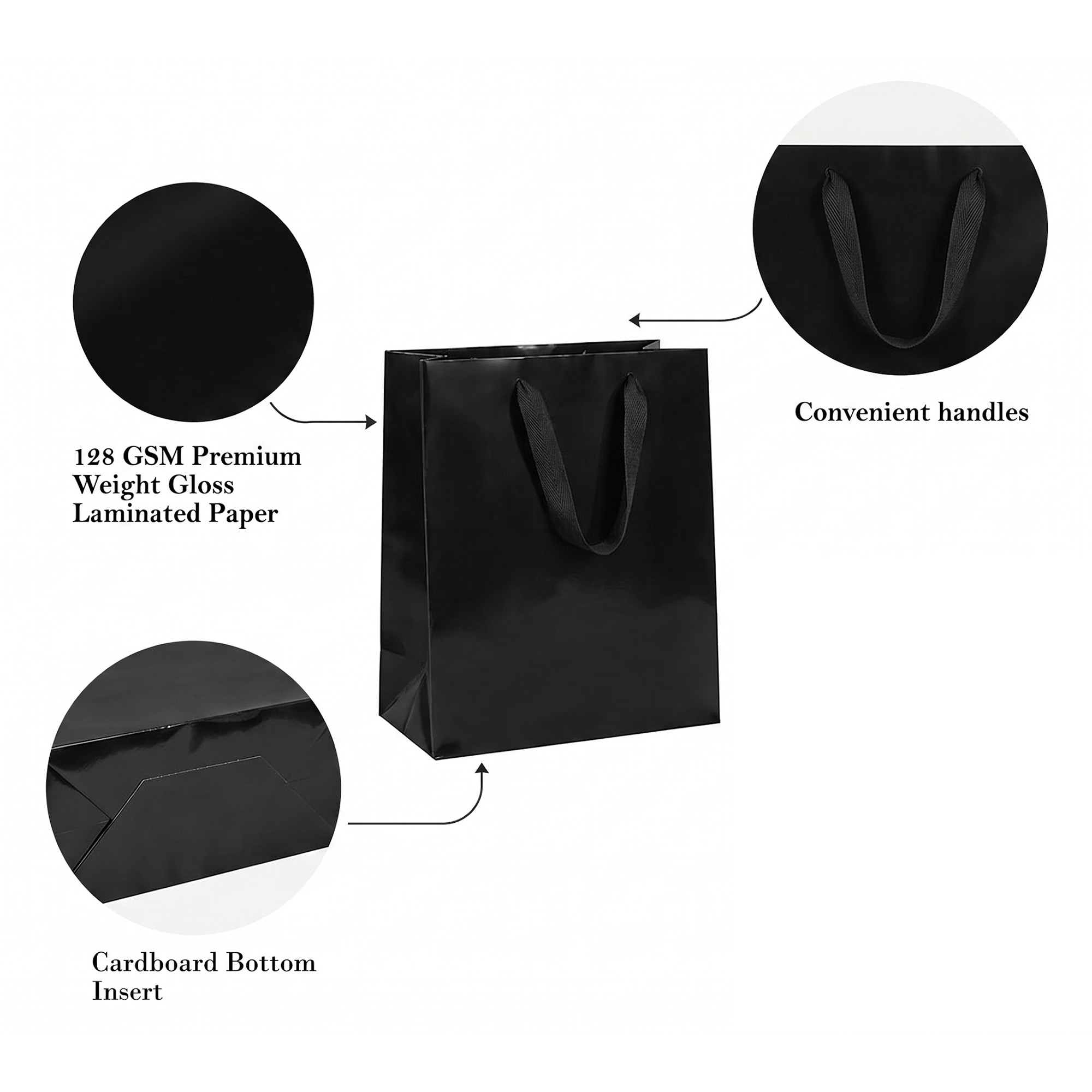 16x12" Gloss Laminated Tote