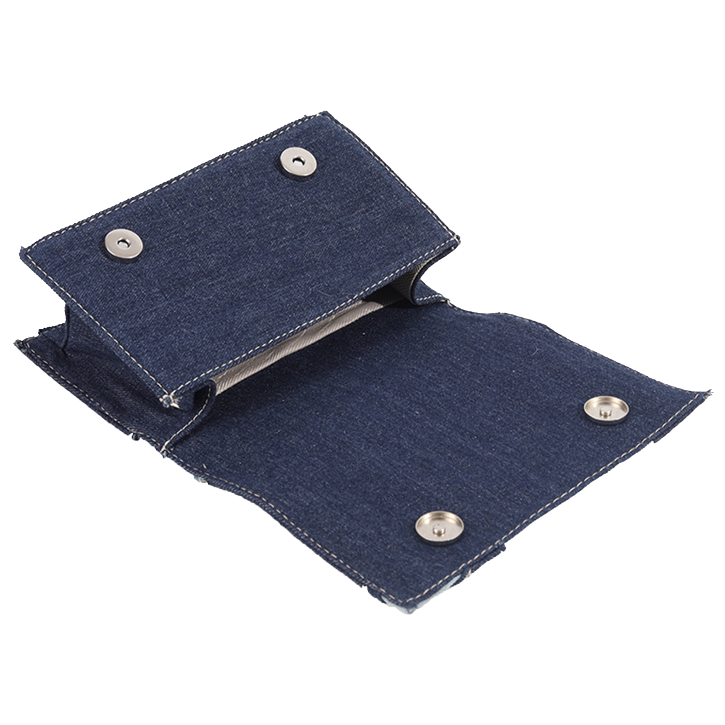 Denim Leisure Splicing Crossbody Bag 9