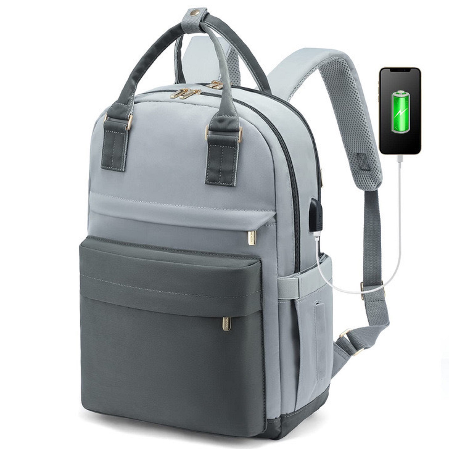 15.6 Inch Laptop Bag with USB Port 3
