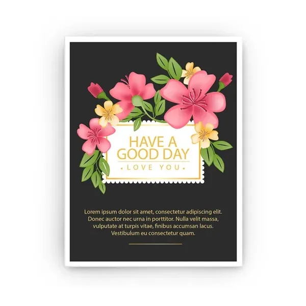 Flat Greeting Cards (6 x 4 in) for client welcome kits