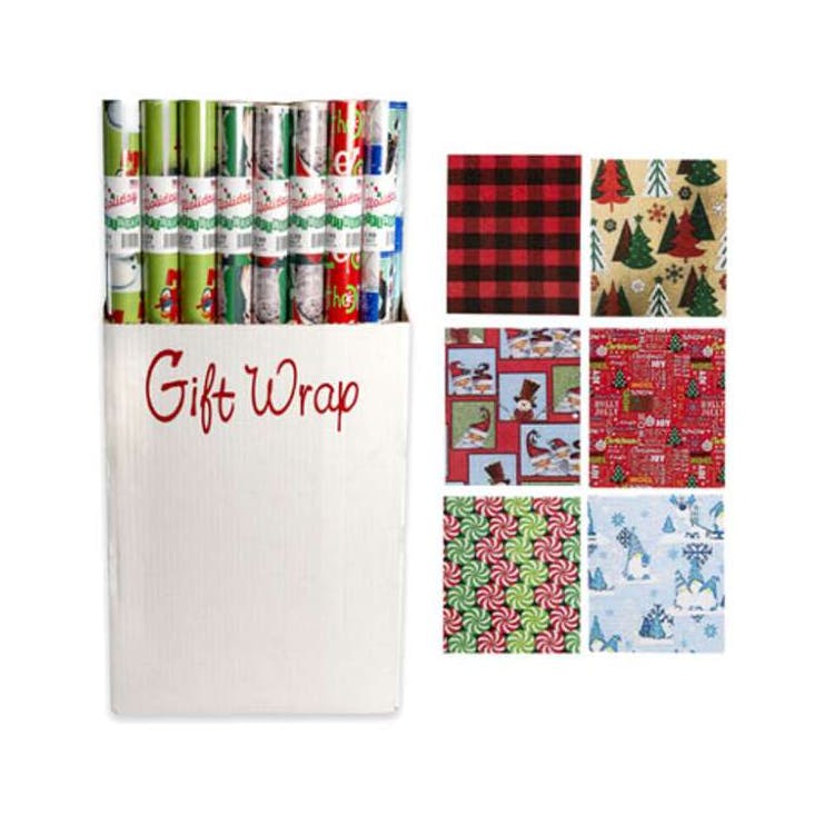 Christmas Gift Wrap Assorted Patterns - 85 Sq. ft. 2