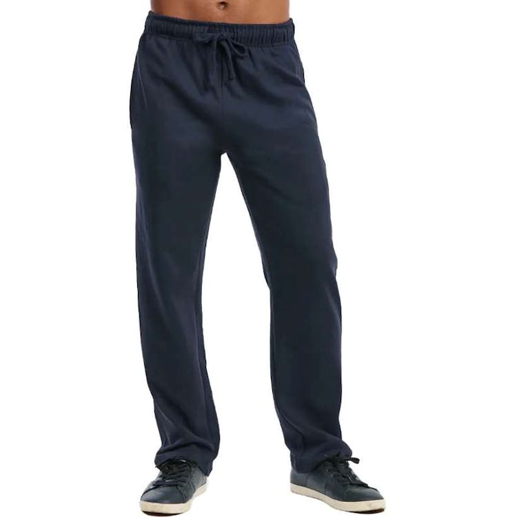Men's Fleece Sweatpants - Navy XL 3
