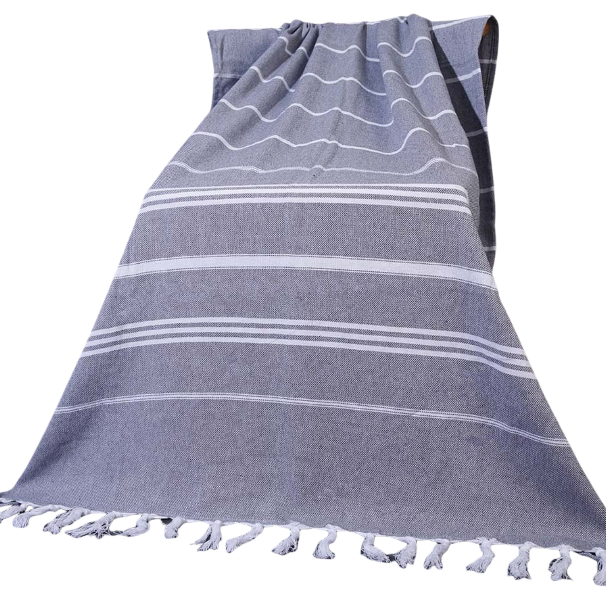 Vacation Soft Turkish Tassel Towel 13