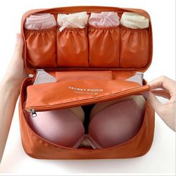 Oxford Nylon Underwear Bras Cosmetic Toiletries Storage Bag