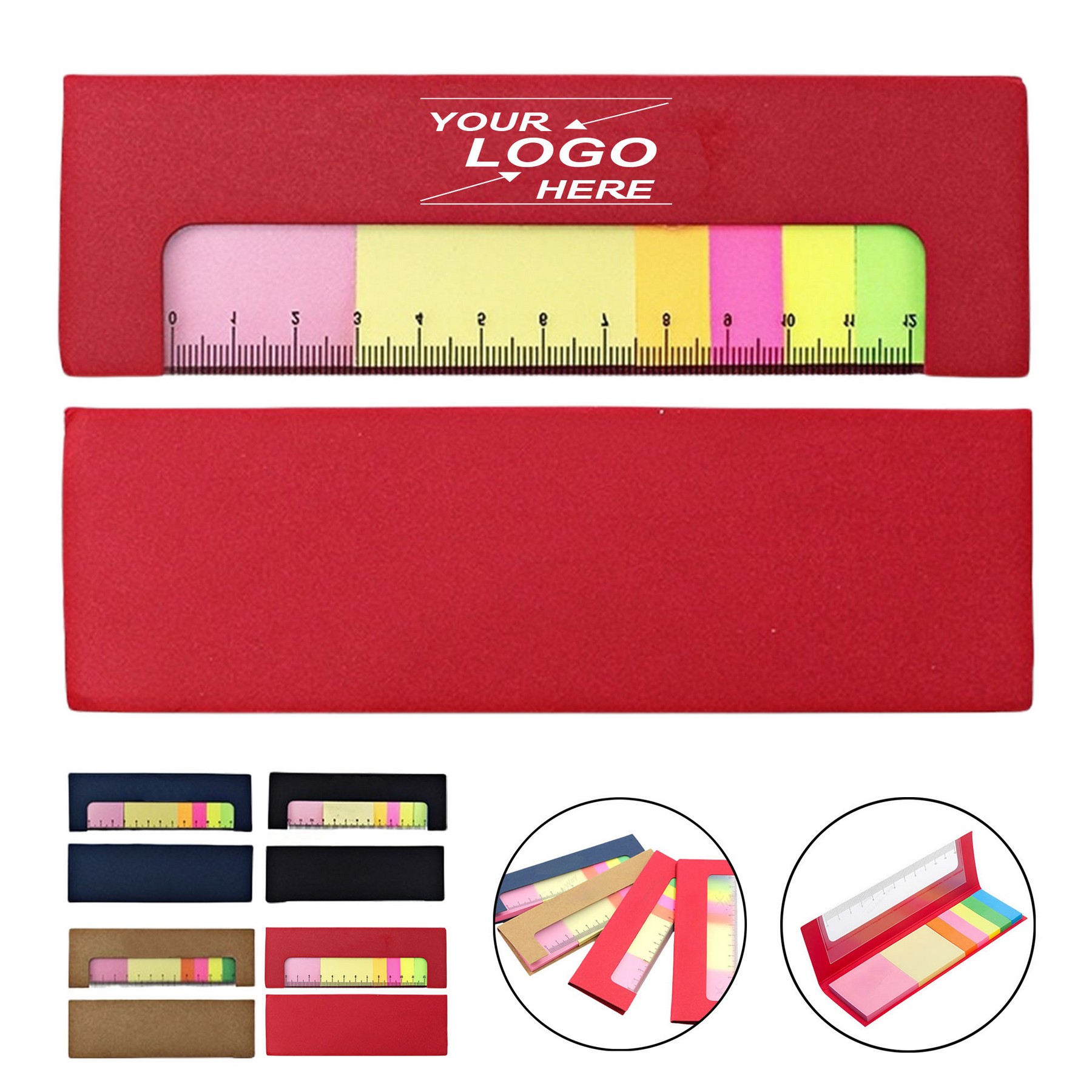 Sticky Notes with Ruler