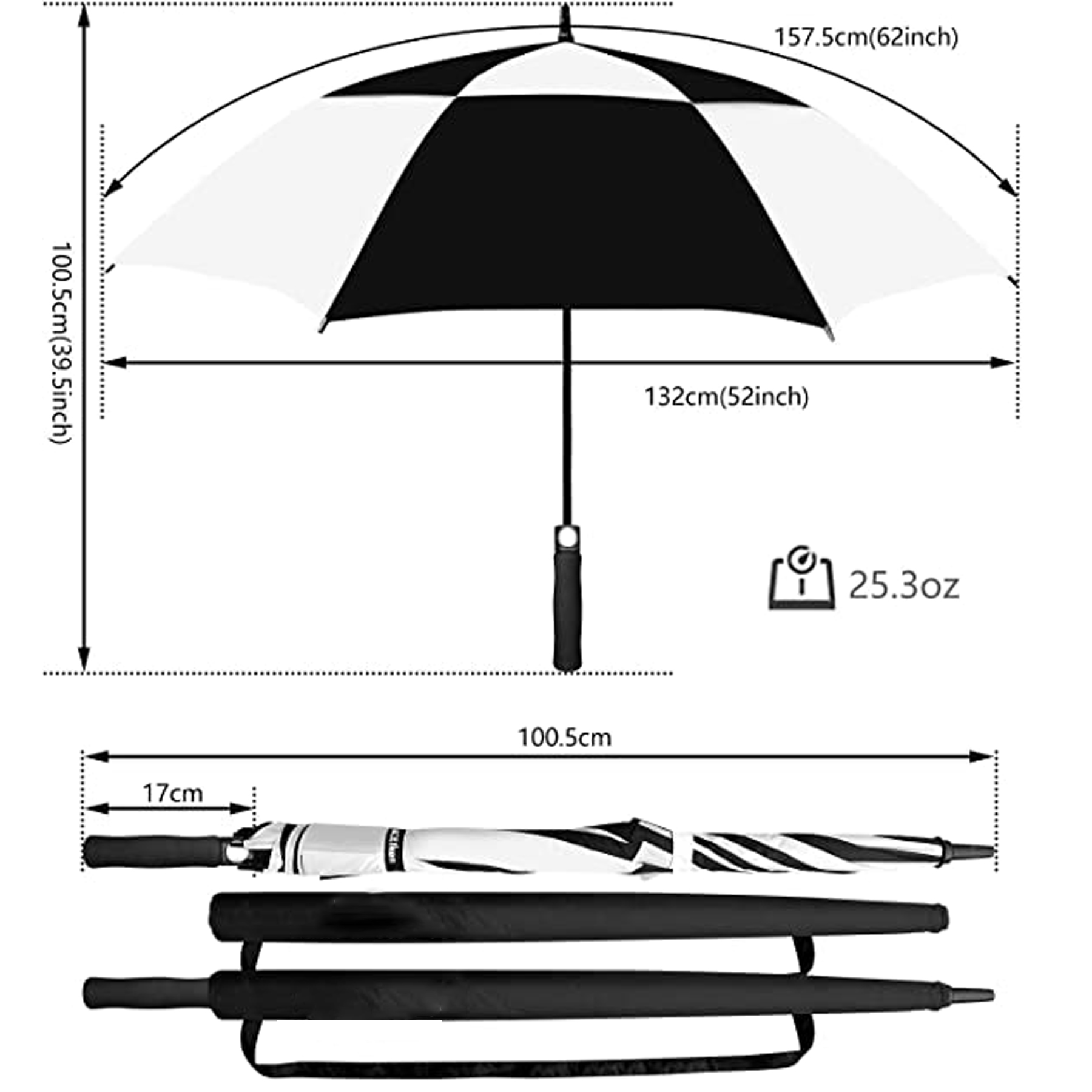 Automatic Open Golf Umbrella 6