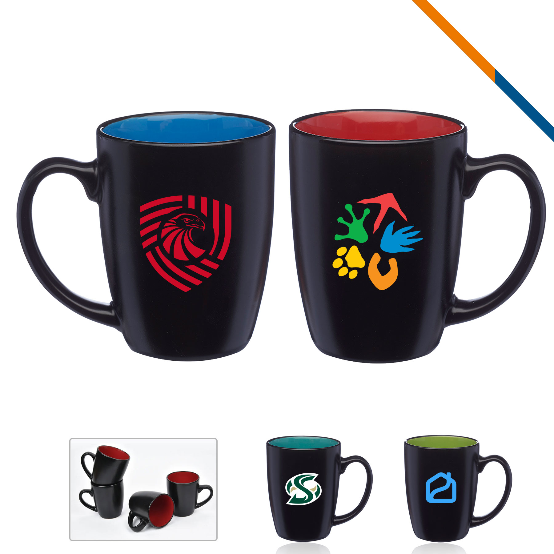 Vomo Ceramic Mug - 12 OZ.