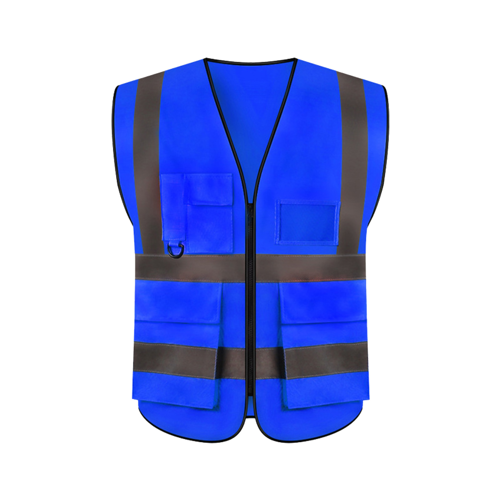 Fluorescent Work Vest With Reflective Strips 14